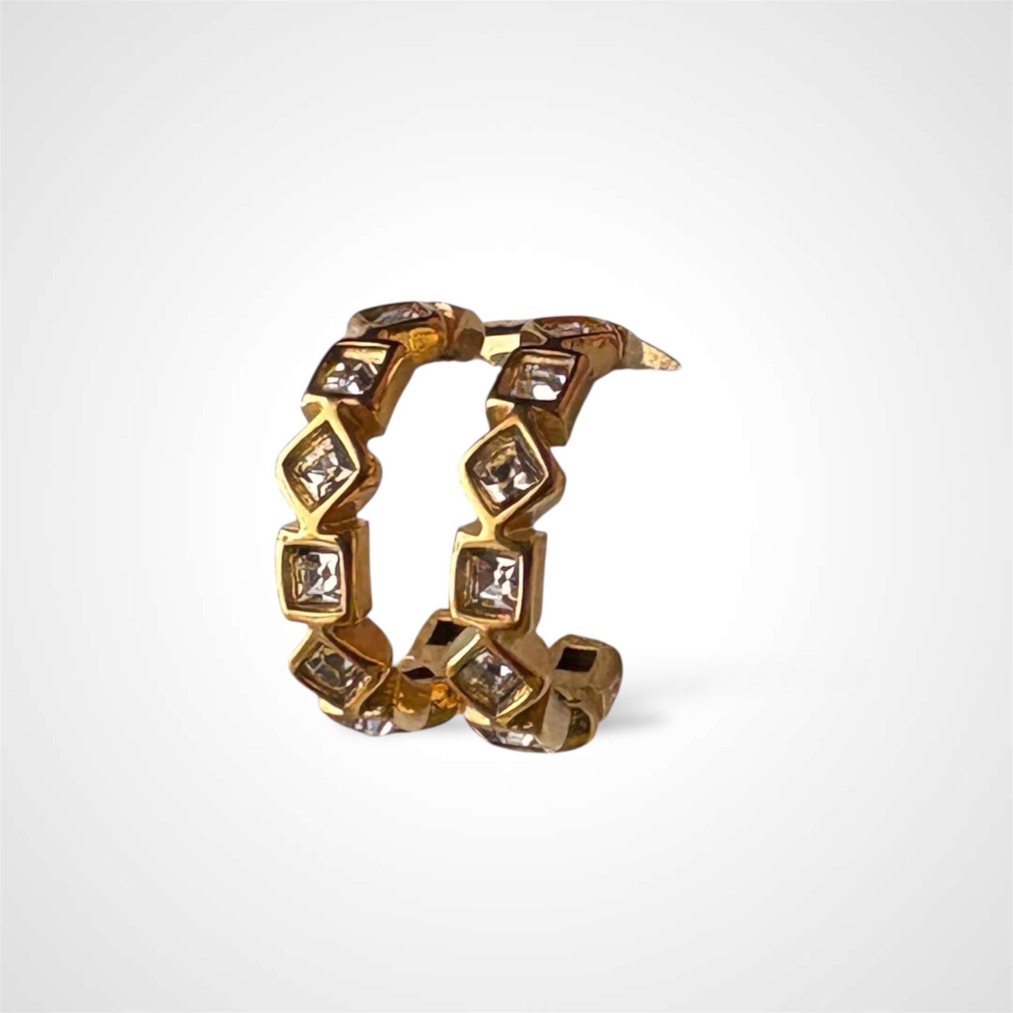 GOLD MINI EARRINGS•-1