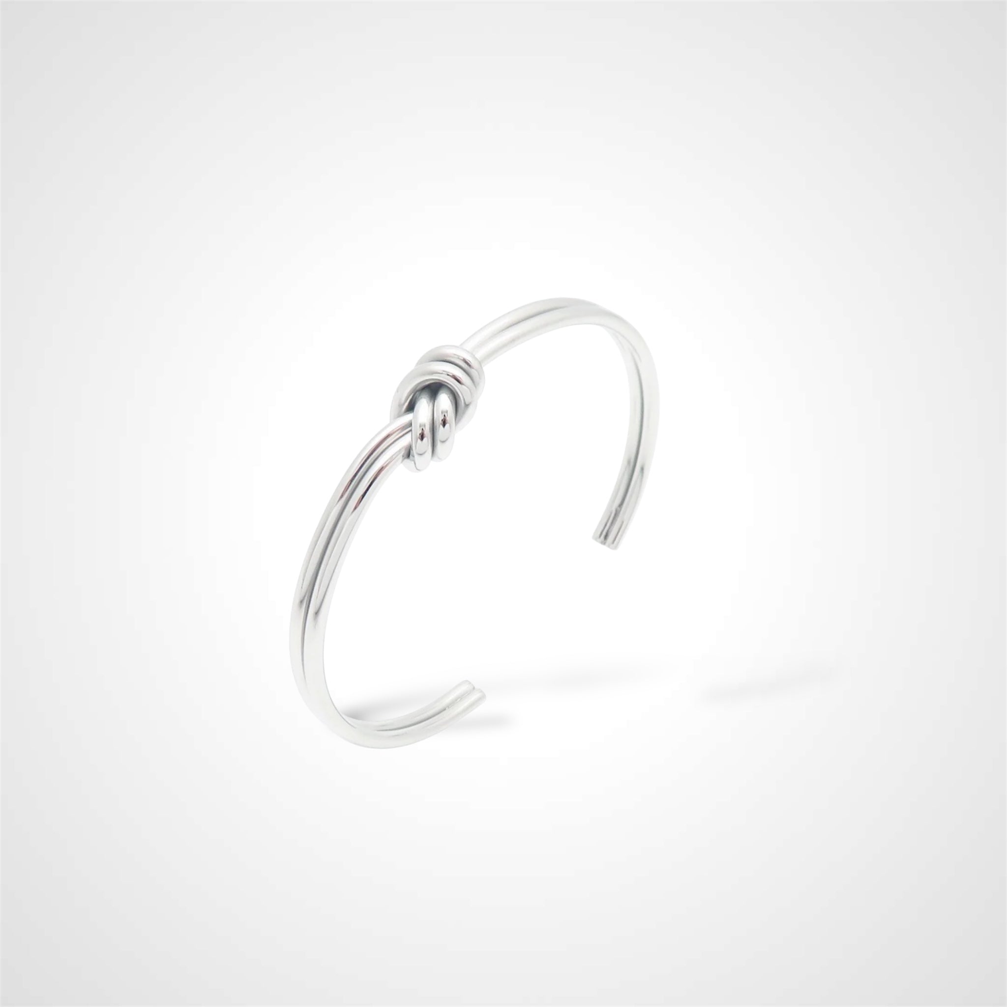 Knot Steel Bangle
