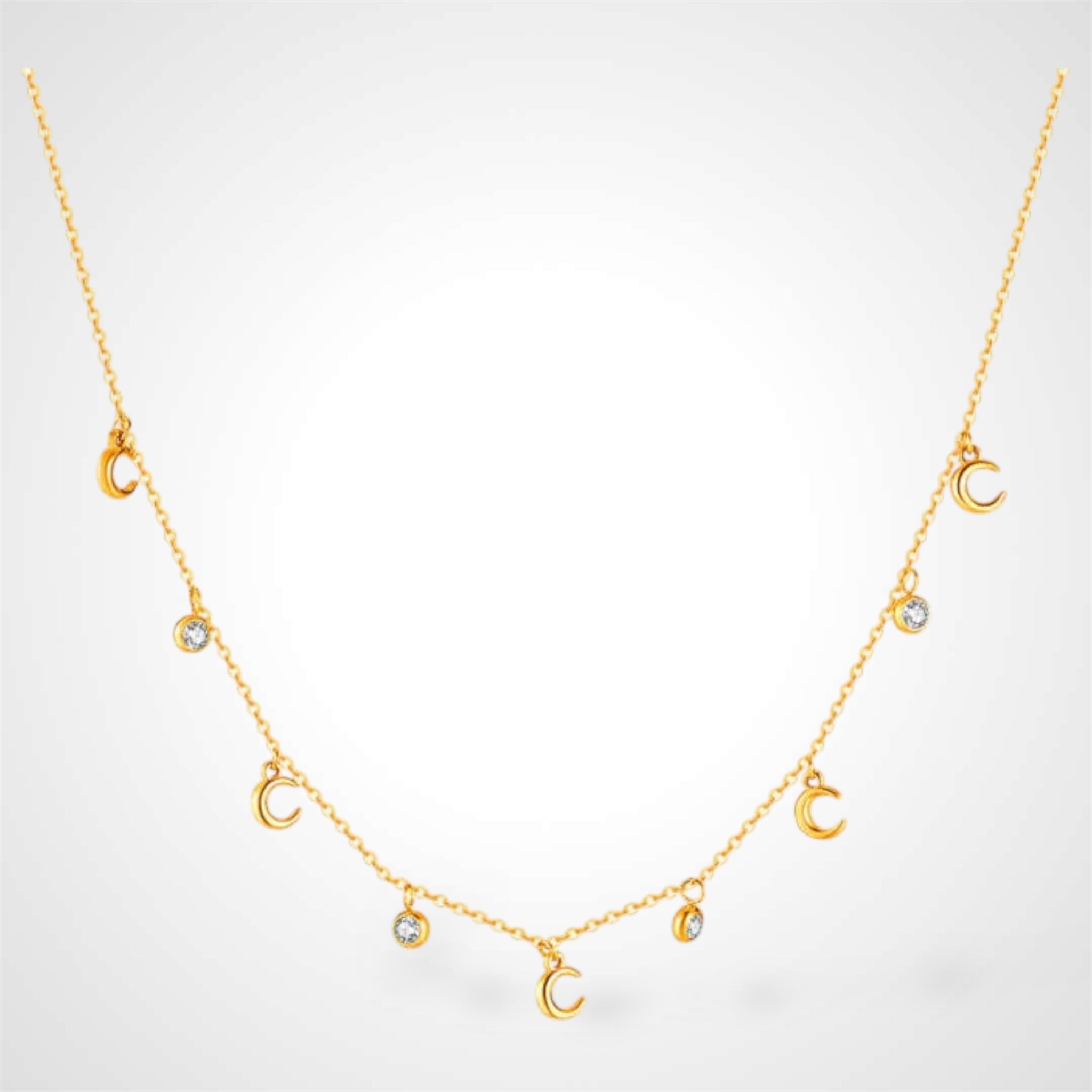 Moon Light Gold Chain