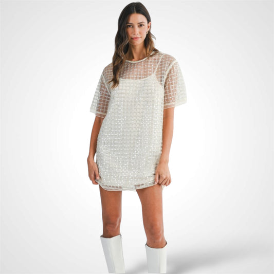 JEWELIC MINI DRESS