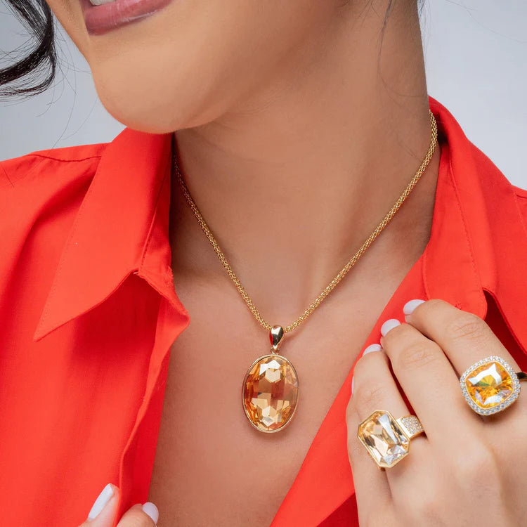 FC Empress Necklace Gold Golden Shadow-2