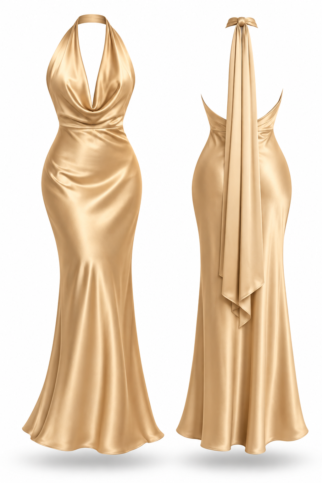 Kiwi Golden Dress-4