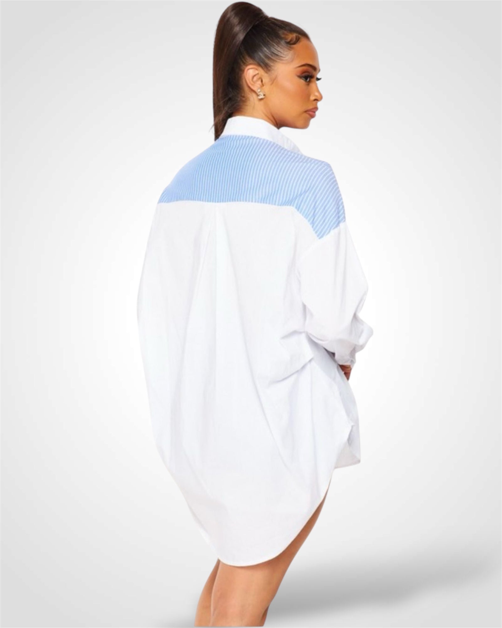 ALWAYS YOURS BUTTON UP SHIRT