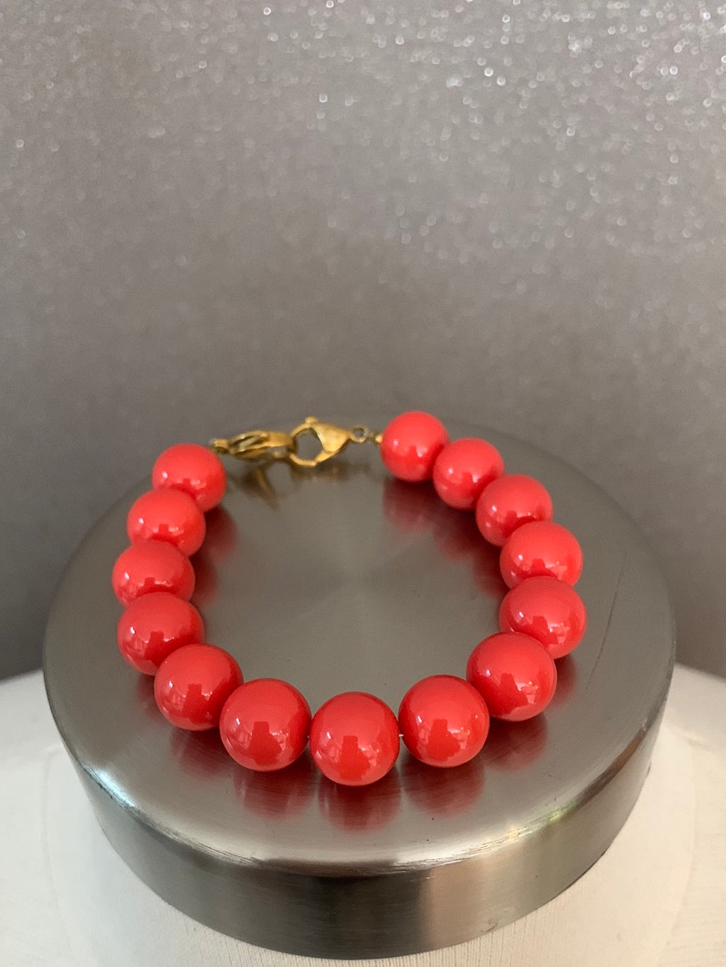 Balls Gloss Guava Bracelet