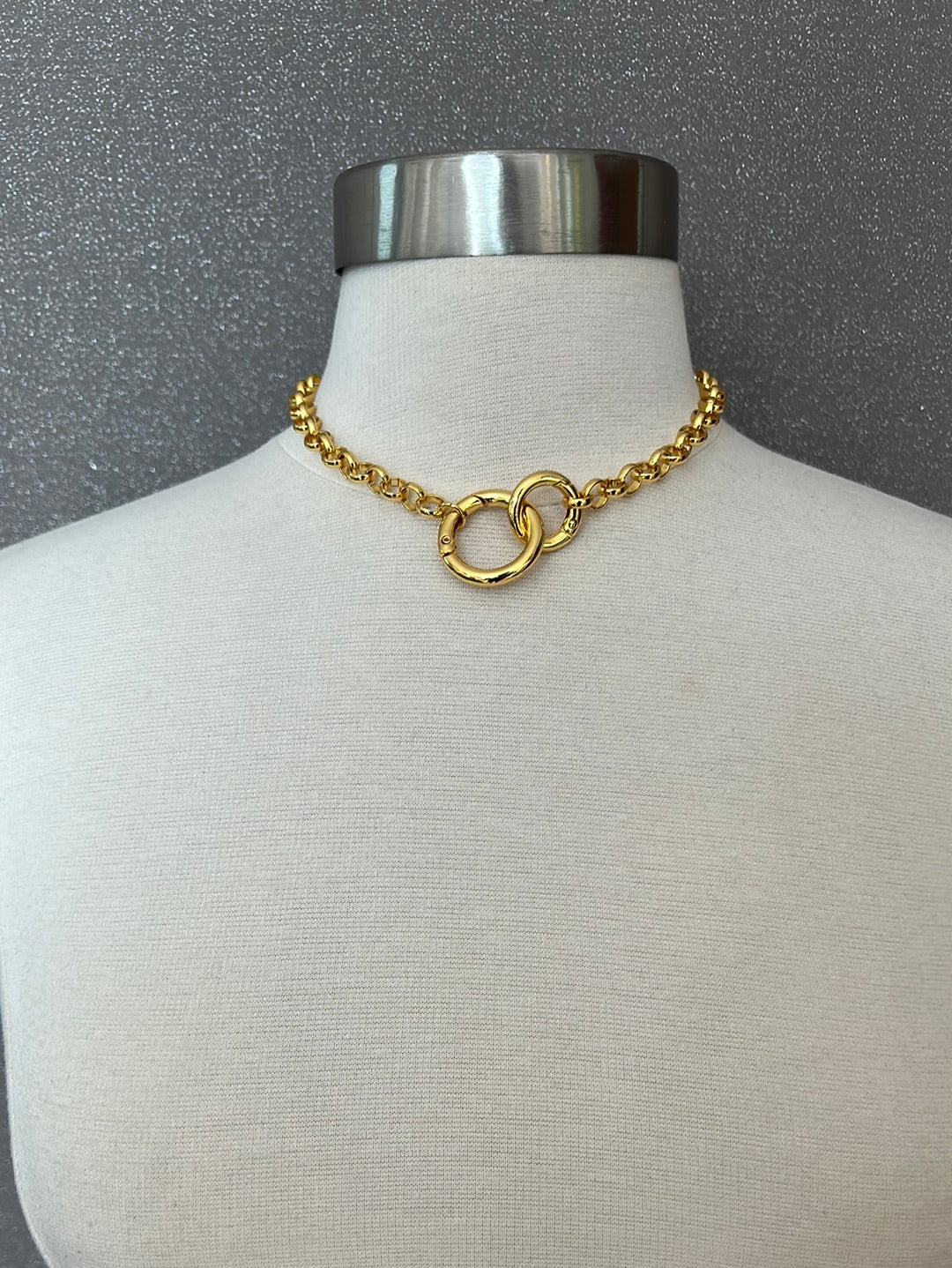 Hoops Gold Chain-2