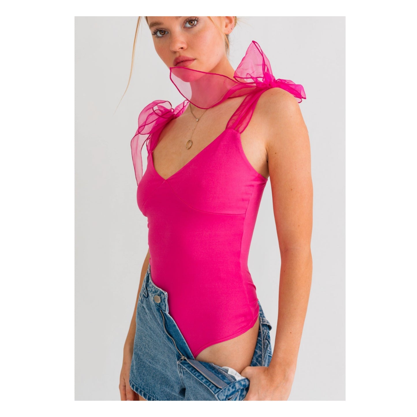 Tie Strap Bodysuit