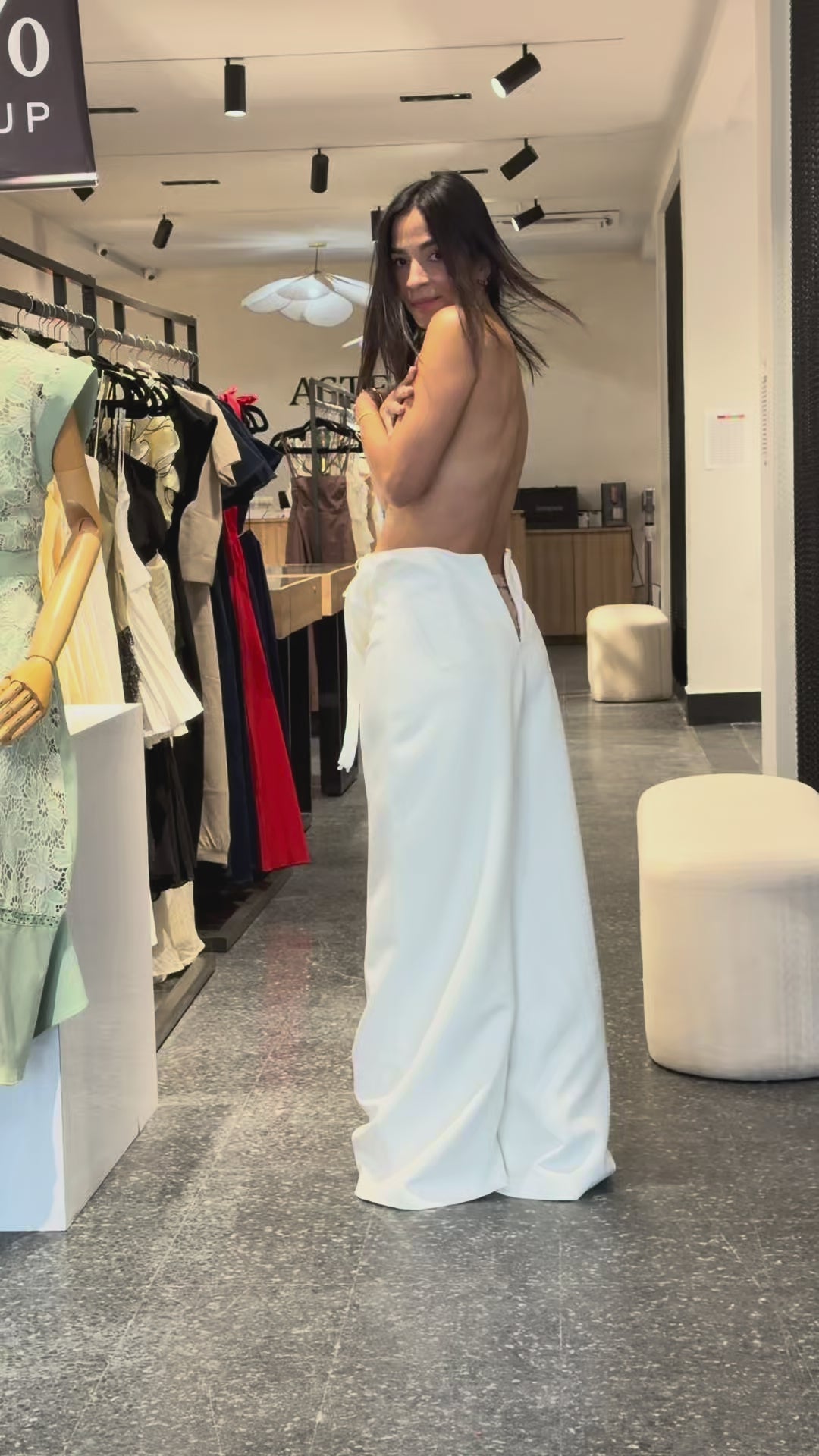OFF WHITE HALTER LONG JUMPSUIT-4