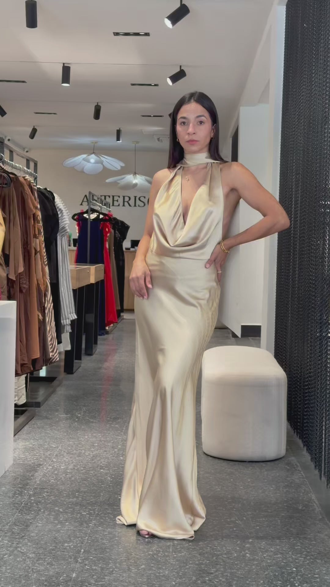 Kiwi Golden Dress-5
