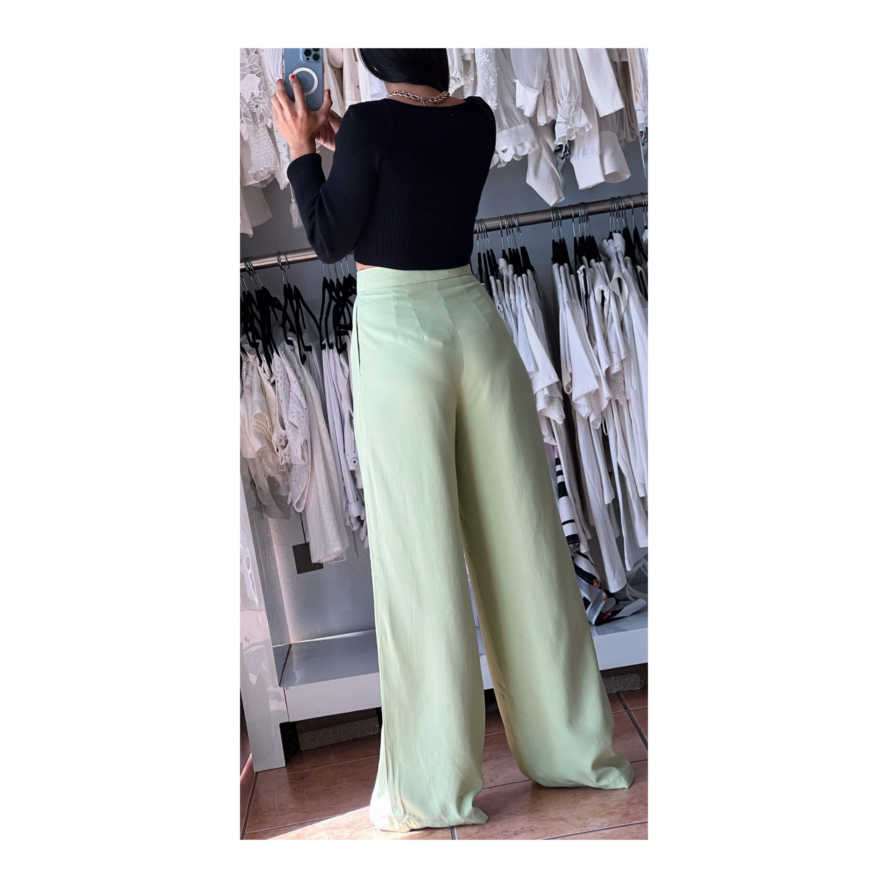 Milky Mint Pants•-2